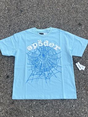 Spider T-Shirt Blue